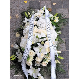 Aranjament Funerar Hortensia si Crin F140